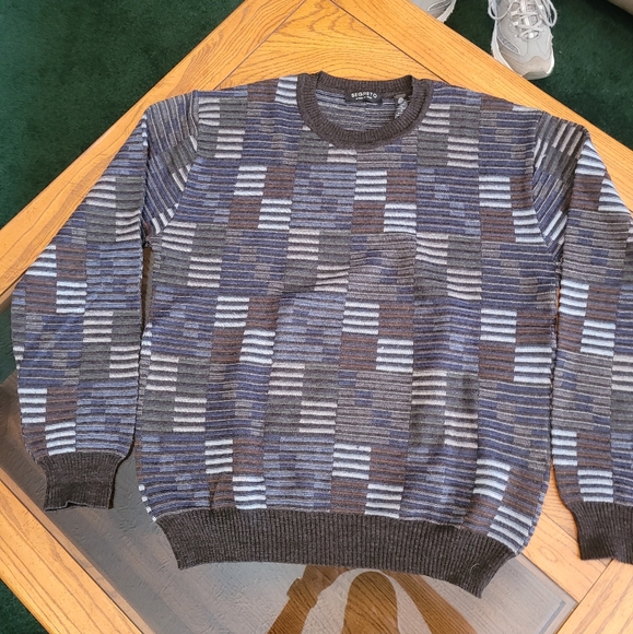 4 Men's Segreto sweater styled in Italy Medium & 1 Alex Cannon Medium - Picture 1 of 11